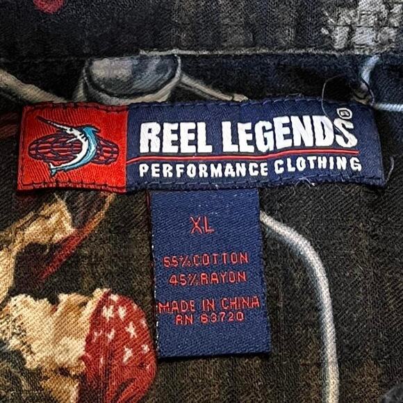 Vintage Y2K Harley Davidson Style Santa Christmas Shirt - Picture 4 of 4